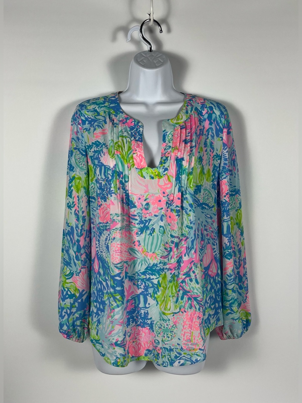 Lilly Pulitzer Vibrant Colby Top Women’s Size XS